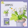 Eternal Bouquet Micro Building Blocks – DIY Flower Model Brick Toy for Kids, Home Desk Decoration