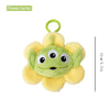 Disney Toy Story Alien Plush Pendant, Cute Kawaii Three-Eyed Backpack Keychain Toy