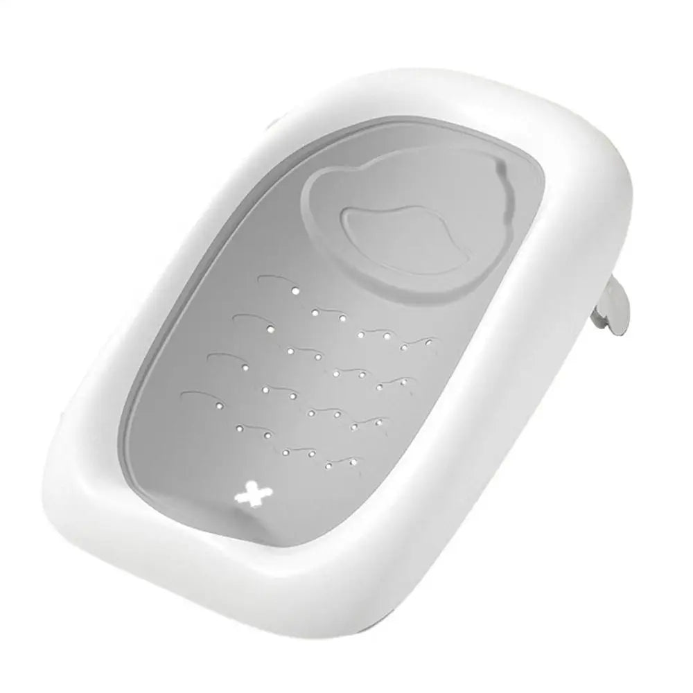 Ergonomic Baby Bath Support Seat – Non-Slip Shower Chair With Drain Holes & Temperature Sensing