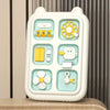 Montessori Busy Board Cube Sensory Toy for Toddlers, Travel Lock Box for Fine Motor Skills