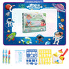 100x80CM Magic Water Drawing Mat – Reusable Doodle and Coloring Board with Magic Pens, Montessori Educational Toy for Kids