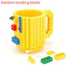 350ml (12 oz) Building Blocks Coffee Mug – LEGO-Compatible DIY Kids & Coffee Cup Gift