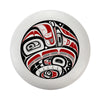 Flying Disc Frisbee - 8.0 in & 10.8 in (200 mm & 275 mm) Portable Outdoor Throwing Discs for Kids & Adults - Competition & Leisure