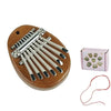 8-Key Mini Wooden Kalimba Exquisite Finger Piano Marimba Musical Pendant Gift