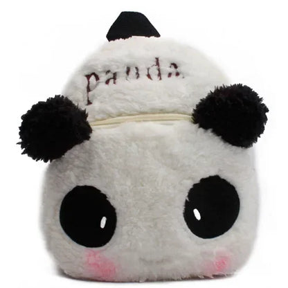 Baby Girls Plush Backpack - Cute 3D Cartoon Animal School Bag for Toddlers 0-4Y - Kidzy Market