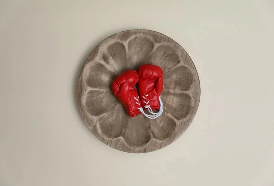 Newborn Baby Boxer Boxing Robe Set with Gloves & Shorts – Photography Props for Baby’s Birthday Photoshoot