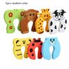 2/5/7-Pack Cartoon Baby Door Stopper - Anti-Pinch Door Edge Protector for Cabinets & Doors
