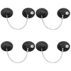 2/4/6-Pack Self-Adhesive Cabinet Locks with Keys — Baby Safety Locks for Fridge, Cabinets, Drawers, Doors & Appliances