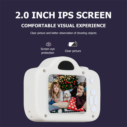 Kids Digital Dual Camera with 1080P HD Video, Mini Color Display Toy, Birthday Gift for Children