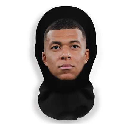 3D Printed Kanye-Style Elastic Mesh Full-Face Balaclava Mask – Unisex Cosplay & Hip Hop Headwear (1-Pack)