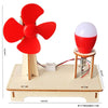 DIY Solar Robot Science Kit for Kids – Wooden STEM Electronics & Motor Toy, Ages 6-14