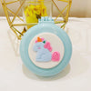 New Strawberry Hair Comb with Folding Mirror - Portable Traveling Massage Comb for Women & Girls - Hair Styling Accessories