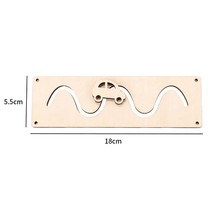 DIY Busy Board Accessories – Montessori Teaching Aids for Baby Early Education, Learning Skill Toy Parts and Wooden Board Games