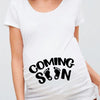 Women Pregnancy T-shirt It's A Girl Baby Print Pregnant Maternity T-shirts Funny Pregnant Women Summer Tees Tops