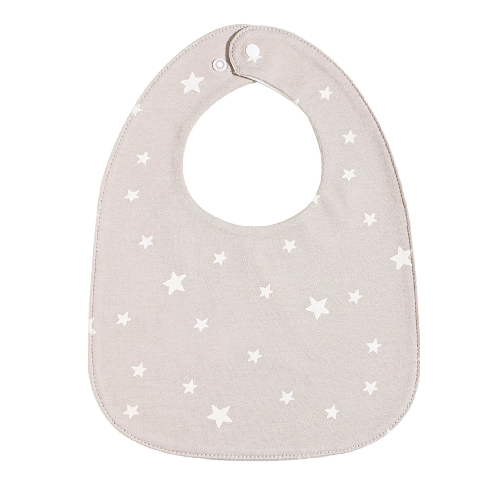 INSULAR 3-Layer Baby Bibs & Burp Cloth Set – Soft Cotton Adjustable U-Shape Feeding Bib for Newborns & Infants, Saliva Towel & Rice Bag - Kidzy Market