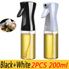 200/300/500ml Oil Spray Bottle for BBQ Cooking and Baking - Olive Oil Sprayer and Vinegar Bottle