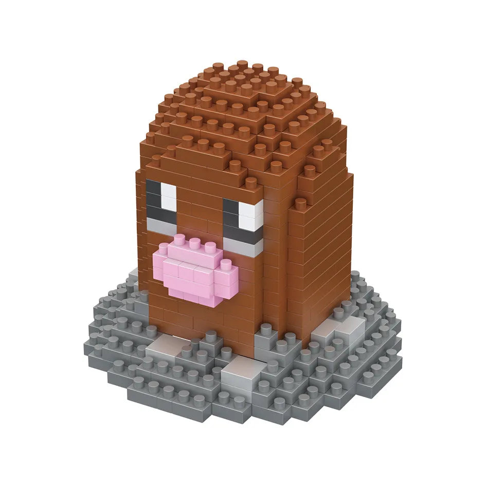 DIY Pokemon Mini Building Blocks – Pikachu, Charizard, Eevee, Mewtwo Anime Model Toys