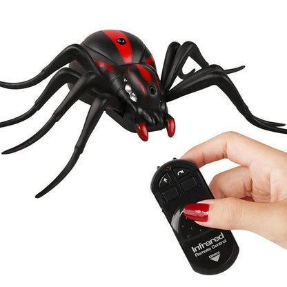 Infrared RC Spider and Cockroach Toy – Remote Control Prank Insects for Kids