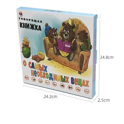 Russian Electronic Sound Book – Educational Toy with Learning Pen for Kids