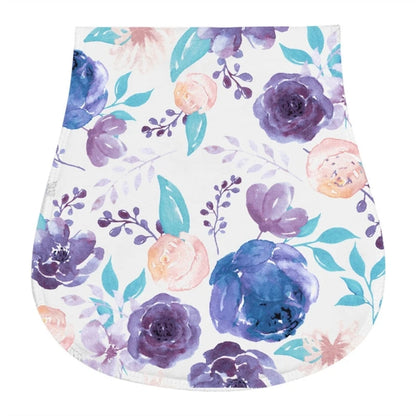2-Layer Absorbent Burp Cloths – Soft Cotton Baby Bibs for Feeding & Teething - Kidzy Market