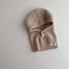 Korean Knitted Kids Hat, Scarf & Gloves Set – Autumn & Winter Baby Pullover Hat with Label for Ear, Neck & Hand Protection – Warm Children’s Winter Accessories