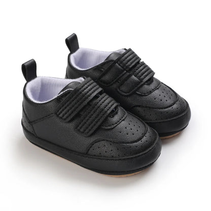 New Baby Shoes Retro Leather Boy Girl Multicolor Toddler Rubber Sole Anti-Slip First Walkers Infant Moccasins