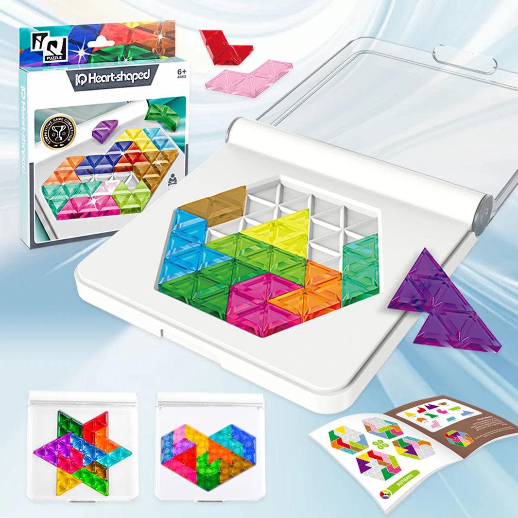 Puzzle Toys, Logical Thinking Training, Fun Tabletop Games, Multiple Shapes & Colors, Advanced Level Gifts for Boys and Girls