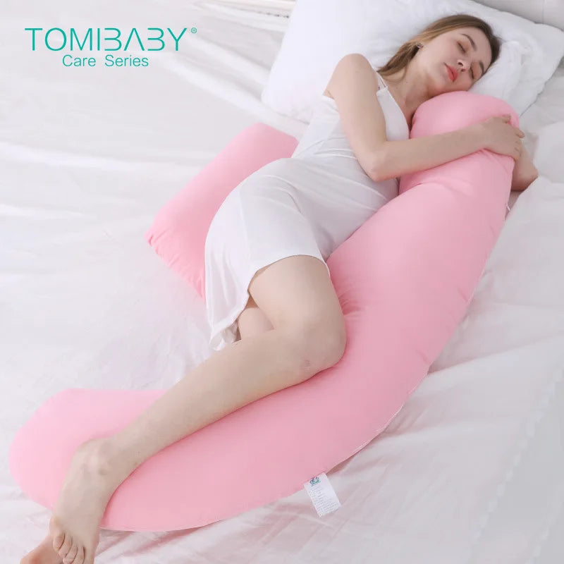 Maternity Pillow for Pregnant Women – U-Shaped Pillow for Neck, Waist, Abdomen, and Leg Support, Perfect for Side Sleepers