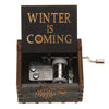 Retro Hand Crank Wooden Music Box Elegant Desktop Musical Box Kids Birthday Festival Gift Vintage Home Craft Ornament