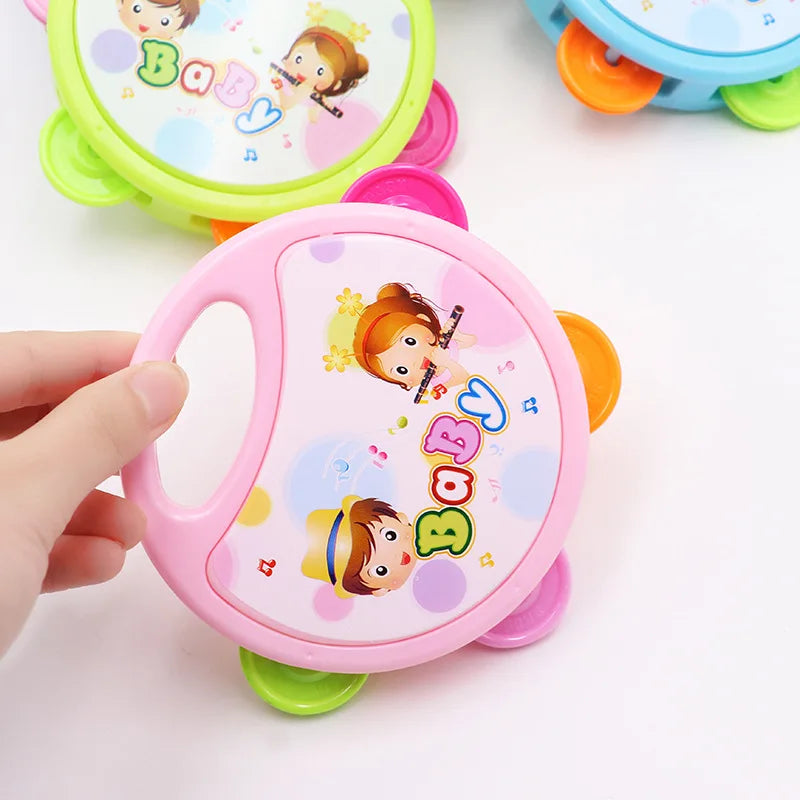 Children Hand Drumming Plastic Early Education Puzzle – Musical Instrument Toy for Parent-Child Interaction and Sound Cognition, Ideal for Developmental Play