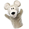 Animal Hand and Finger Plush Puppets, Fox and Bear Educational Soft Stuffed Toys for Girls