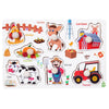 Montessori Wooden Educational Toy Set for Kids Ages 3-12 — Alphabet Puzzles, Xylophone & Building Blocks