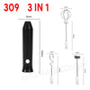 Upgraded Electric Milk Frother USB Rechargeable Handheld 3-Speed Mini Coffee Whisk and Egg Beater