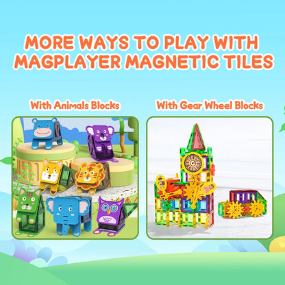 Magplayer Magnetic Building Blocks Construction Set