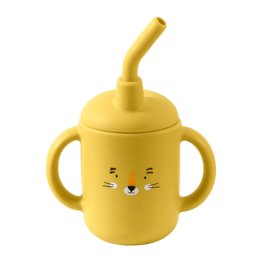 Newborn Feeding Portable Drinkware, Baby Food Storage Snack Cup, Infant Sippy Cup, Silicone Feed Water Bottle, Baby Accessories