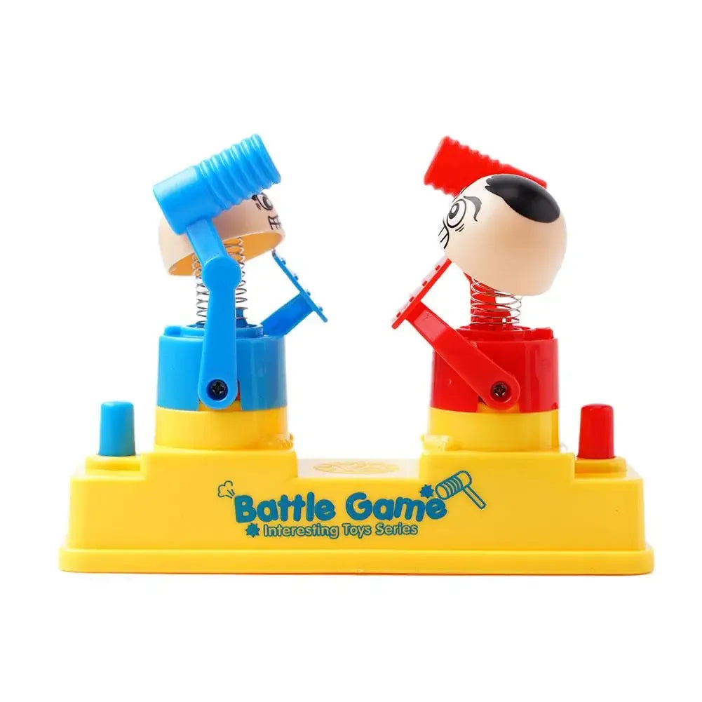 GSF Mini Finger Fighting Game Toy – Red & Blue Head-Bopping Duel for Kids & Parents