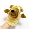 Animal Hand and Finger Plush Puppets, Fox and Bear Educational Soft Stuffed Toys for Girls