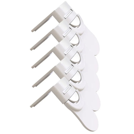 Home Baby Safety Locks Drawer Lock Anti-Pinching Hand Cabinet White Drawer Locks Refrigerator Lock Buckle Children Protection
