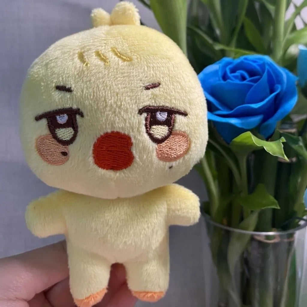 4-Inch Kpop ATEEZ Plush Keychain Pendant – Aniteez Design Featuring Hongjoong, Seonghwa, Yunho, Yeosang, San, Mingi, Wooyoung, Jongho