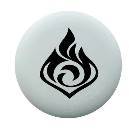 Flying Disc Frisbee Flying Saucer — 20 cm (7.9 in) & 27.5 cm (10.8 in) Portable Outdoor Throwing Toy for Kids & Adults