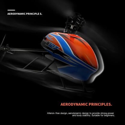 WLtoys K127 RC Helicopter – 2.4G 6-Axis Gyroscope Remote Control Aircraft Toy for Kids