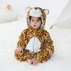 Baby Animal Kigurumi Romper – Unicorn, Panda, Rabbit Cartoon Jumpsuit (Newborn & Infant Cosplay Pajamas, 0-24 Months)