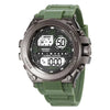 Black Sports Watch for Kids and Students Men’s Multifunction LED Digital Waterproof Luminous Alarm Clock Electronic Watch
