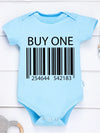Buy One Get One Free – Twins Fun Cute Baby Bodysuits – Summer Short Sleeve Cotton Newborn Clothes for Boys & Girls – High Quality, Dropshipping Available