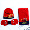 3-8 Years Kids Winter Set – Cars Lightning McQueen Cartoon Scarf, Hat & Gloves 3-Piece Warm Set for Boys & Girls, Perfect Christmas Gift