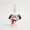 Sanrio Pochacco Plush Doll Keychain, Kawaii Anime Pendant for Girls Birthday Gift