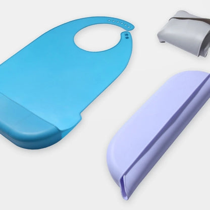 Waterproof Anti-Oil Silicone Bib for Adults – Elderly Mealtime Cloth Protector - Kidzy Market
