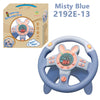 Electric Simulation Steering Wheel Toy with Light and Sound Educational Children’s Co-Pilot Car Vocal Toy Gift