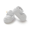 Newborn Baby Girl Shoes 0-1Y Fashion Pure Color Knit Infant Anti-Slip Soft Soled First Walkers Winter Prewalker
