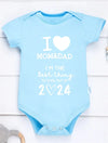 I Love Mom & Dad Baby Romper – Cute Newborn Bodysuit for Boys & Girls, Comfortable Cotton Outfit